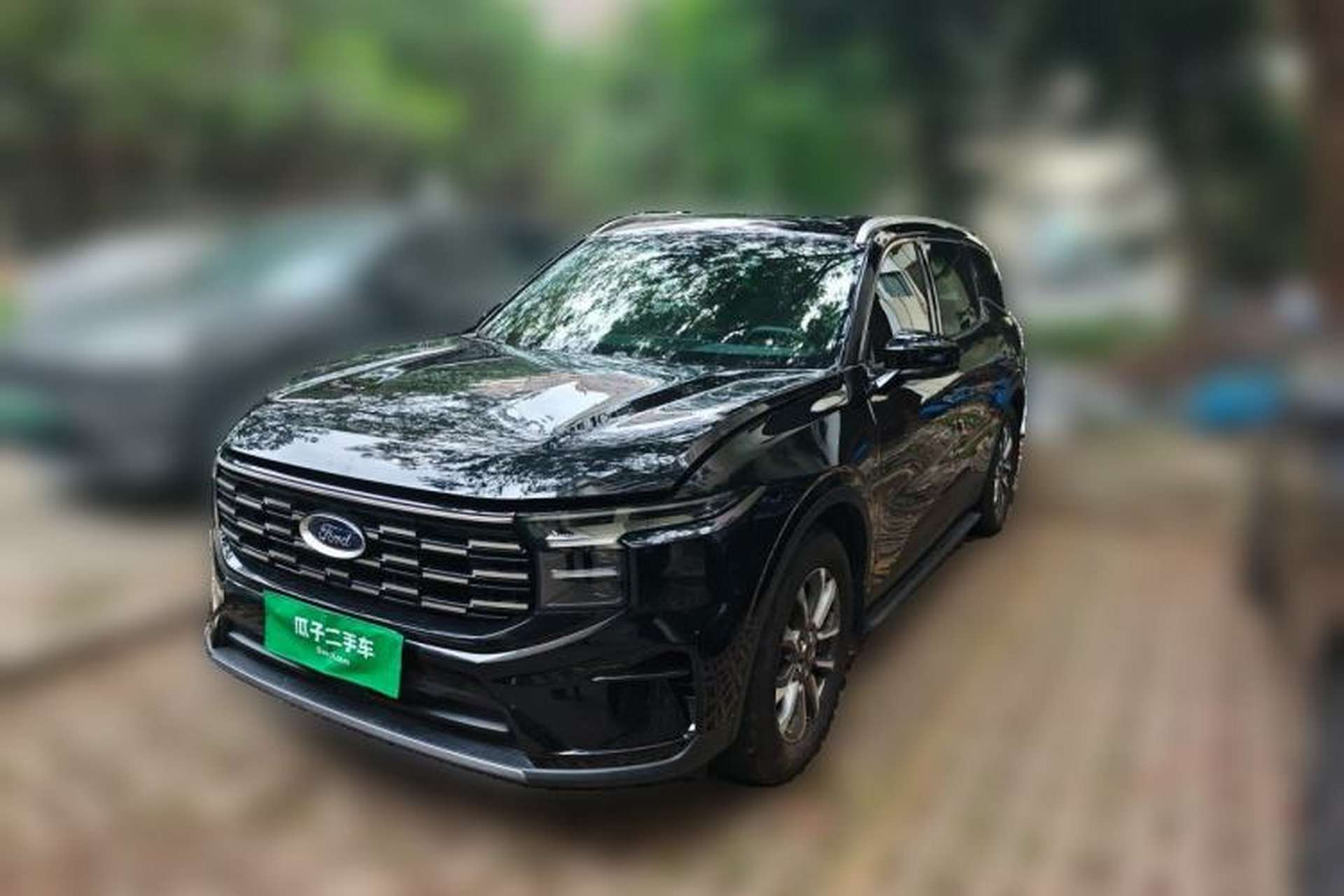 Used Ford Edge 2023 Ford Explorer L 2.0T EcoBoost Two-Wheel Drive 7-Seater Luxury Model Front Left 45 Deg