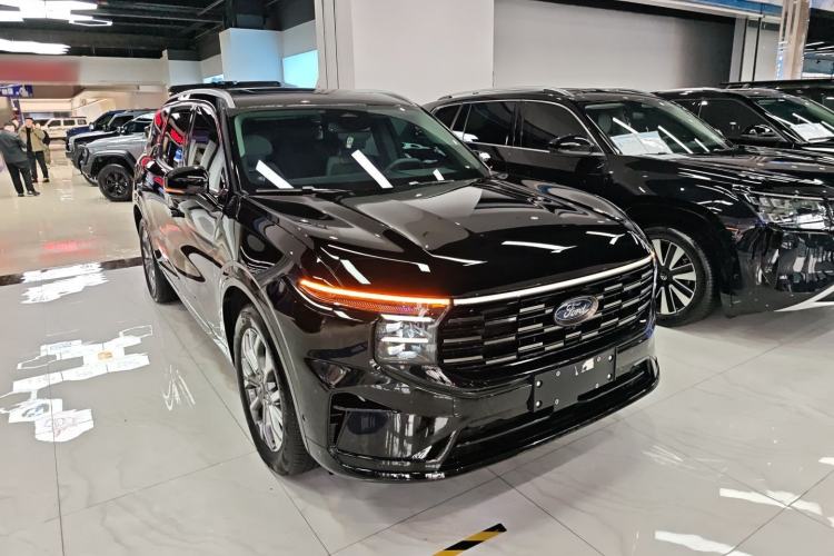 Used Ford Edge 2023 Edge L 2.0T EcoBoost E-Hybrid Four-Wheel Drive Seven-Seat Supreme Model Front Right 45 Deg
