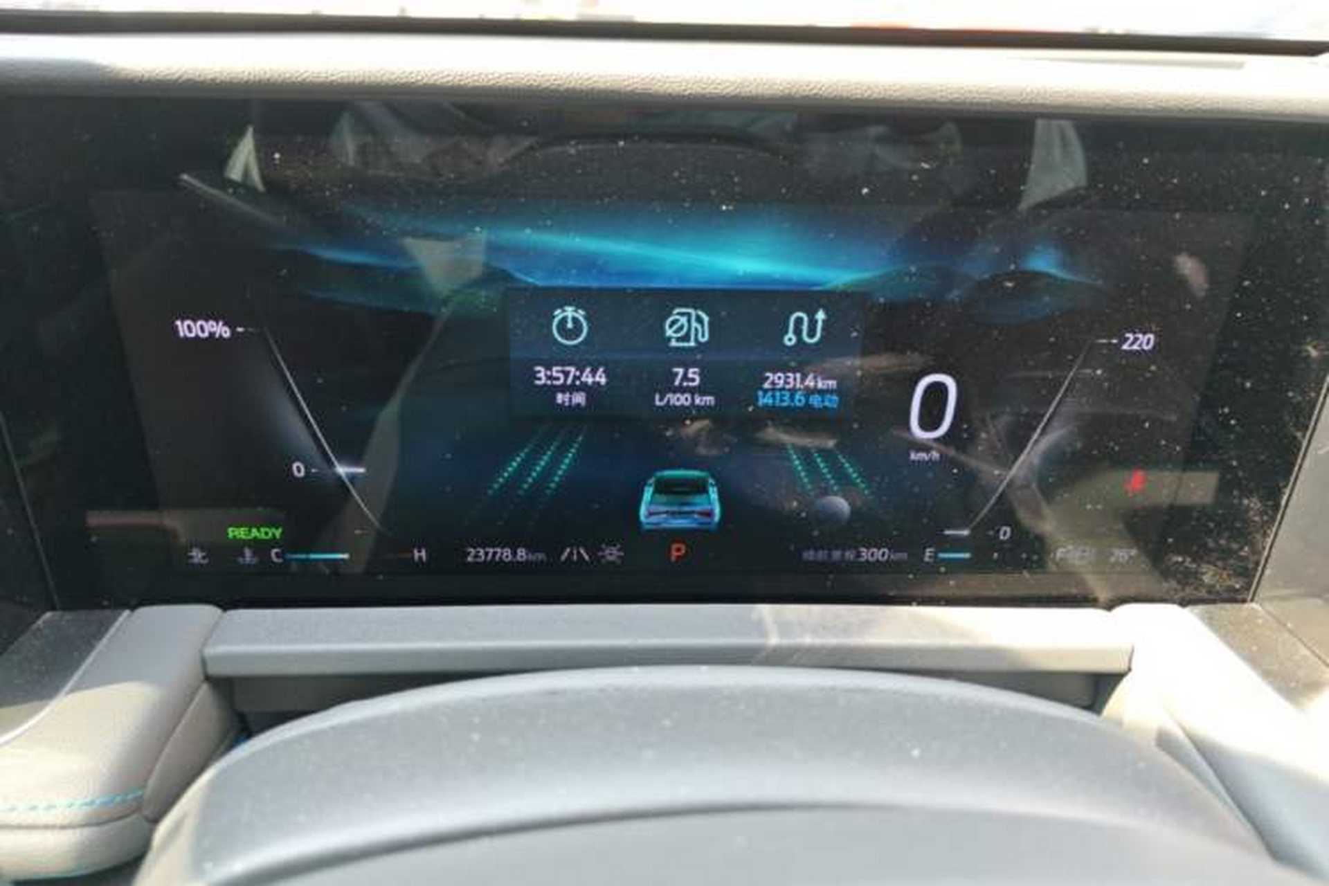 Used Ford Edge 2023 Ford Explorer L 2.0T EcoBoost E-Hybrid Two-Wheel Drive 7-Seater Luxury Model Instrument Cluster