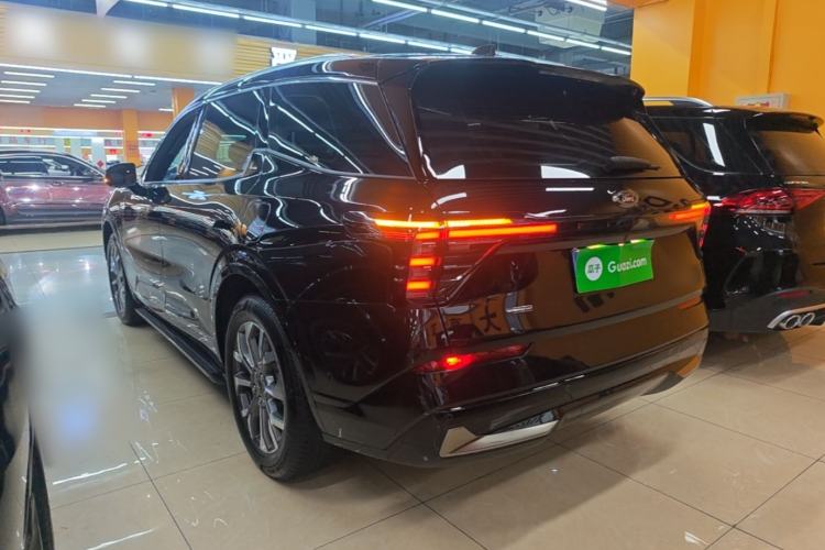 Used Ford Edge 2023 Edge L 2.0T EcoBoost E-Hybrid Four-Wheel Drive Seven-Seat Supreme Model Rear Left 45 Deg
