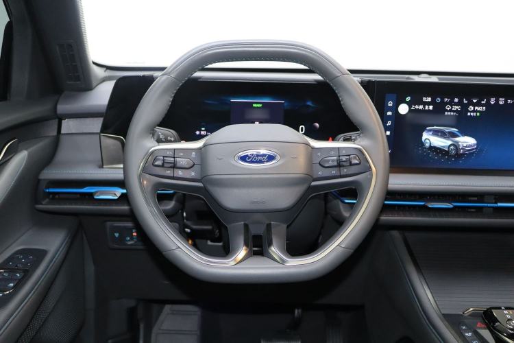 Used Ford Edge 2023 Ford Explorer L 2.0T EcoBoost E-Hybrid Two-Wheel Drive 7-Seater Luxury Model Steering Wheel