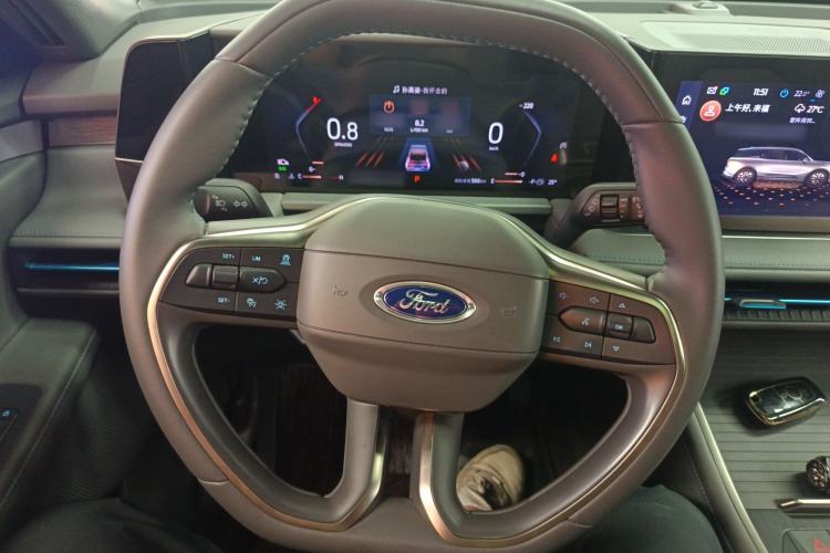 Used Ford Edge 2023 Ford Explorer L 2.0T EcoBoost Two-Wheel Drive 7-Seater Luxury Model Steering Wheel