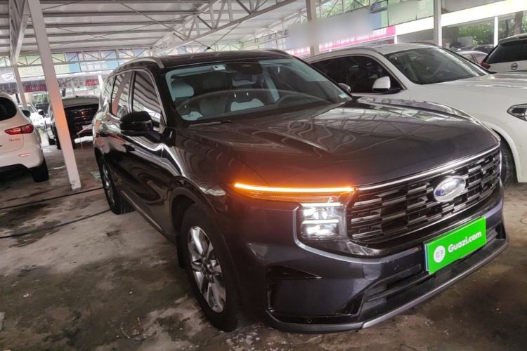 Used Ford Edge 2023 Ford Explorer L 2.0T EcoBoost E-Hybrid Two-Wheel Drive 7-Seater Luxury Model Front Right 45 Deg