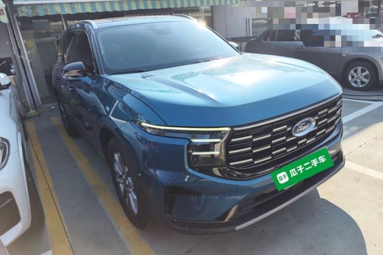 Used Ford Edge 2023 Ford Explorer L 2.0T EcoBoost E-Hybrid Two-Wheel Drive 7-Seater Luxury Model Front Right 45 Deg