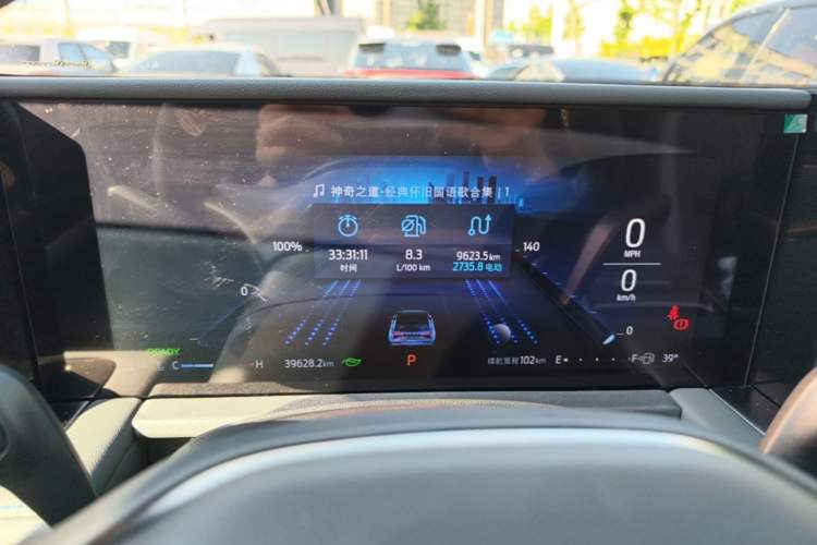 Used Ford Edge 2023 Ford Explorer L 2.0T EcoBoost E-Hybrid Two-Wheel Drive 7-Seater Luxury Model Instrument Cluster