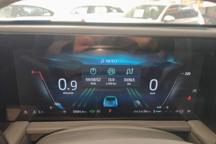 Used Ford Edge 2023 Ford Explorer L 2.0T EcoBoost Two-Wheel Drive 7-Seater Luxury Model Instrument Cluster