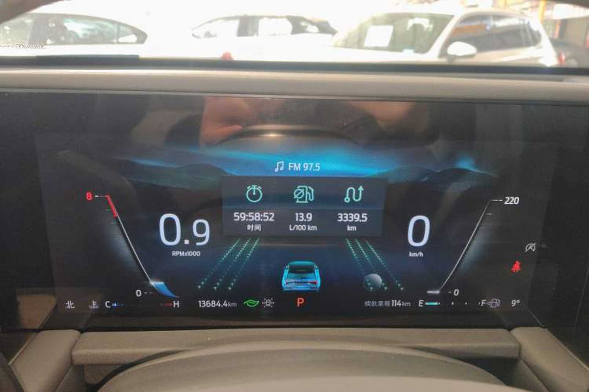 Used Ford Edge 2023 Ford Explorer L 2.0T EcoBoost Two-Wheel Drive 7-Seater Luxury Model Instrument Cluster