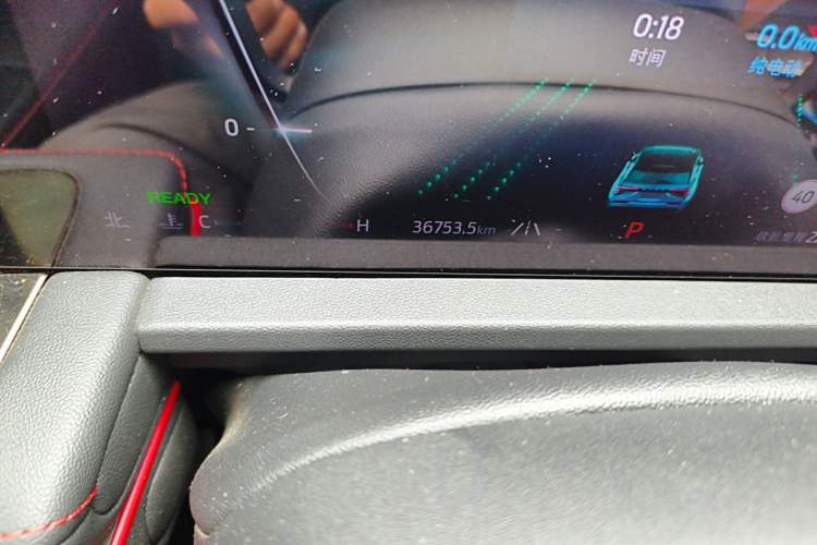 Used Ford Edge 2023 Ford Explorer L 2.0T EcoBoost E-Hybrid Four-Wheel Drive 7-Seater ST-Line Odometer Close Up