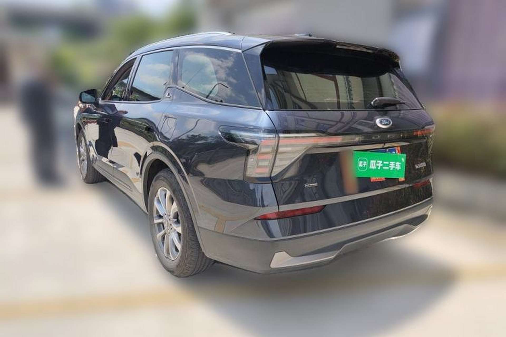 Used Ford Edge 2023 Ford Explorer L 2.0T EcoBoost E-Hybrid Two-Wheel Drive 7-Seater Luxury Model Rear Left 45 Deg