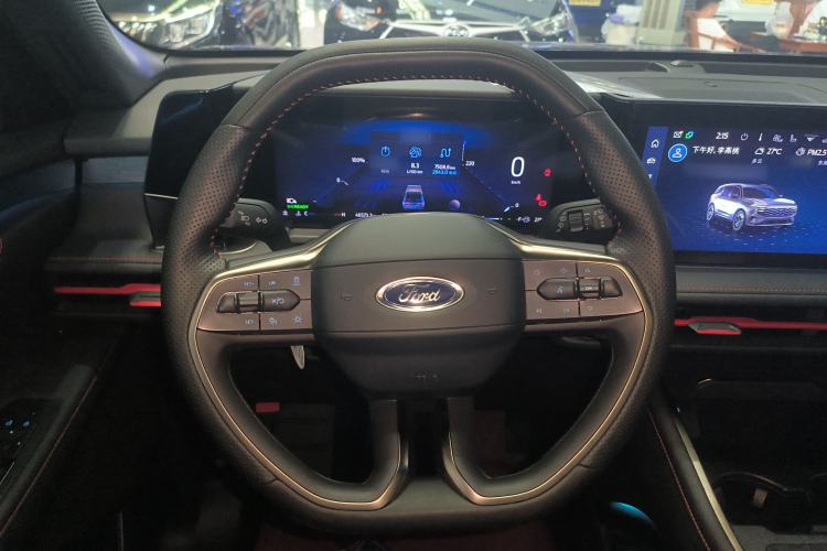 Used Ford Edge 2023 Ford Explorer L 2.0T EcoBoost E-Hybrid Four-Wheel Drive 7-Seater ST-Line Steering Wheel