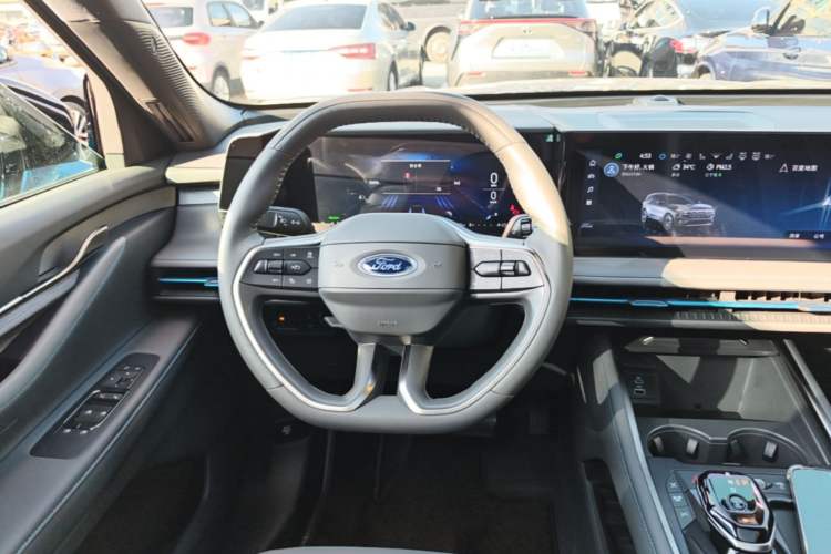 Used Ford Edge 2023 Ford Explorer L 2.0T EcoBoost E-Hybrid Two-Wheel Drive 7-Seater Luxury Model Steering Wheel
