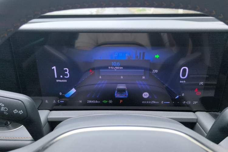 Used Ford Edge 2023 Ford Explorer L 2.0T EcoBoost Four-Wheel Drive 7-Seater Supreme Model Instrument Cluster