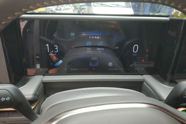 Used Ford Edge 2023 Ford Explorer L 2.0T EcoBoost Four-Wheel Drive 7-Seater Supreme Model Instrument Cluster