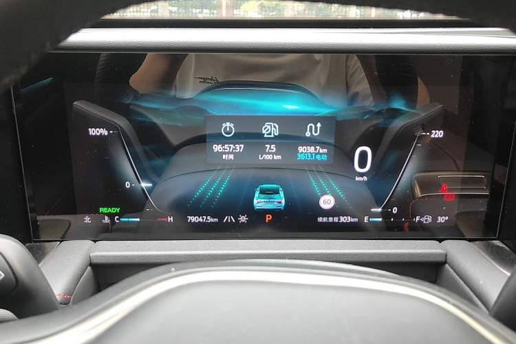 Used Ford Edge 2023 Ford Explorer L 2.0T EcoBoost E-Hybrid Four-Wheel Drive 7-Seater ST-Line Instrument Cluster