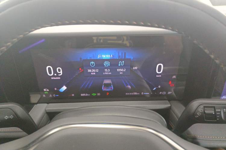 Used Ford Edge 2023 Ford Explorer L 2.0T EcoBoost Four-Wheel Drive 7-Seater Supreme Model Instrument Cluster