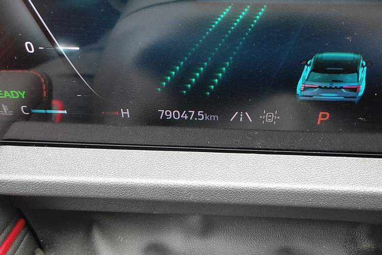 Used Ford Edge 2023 Ford Explorer L 2.0T EcoBoost E-Hybrid Four-Wheel Drive 7-Seater ST-Line Odometer Close Up