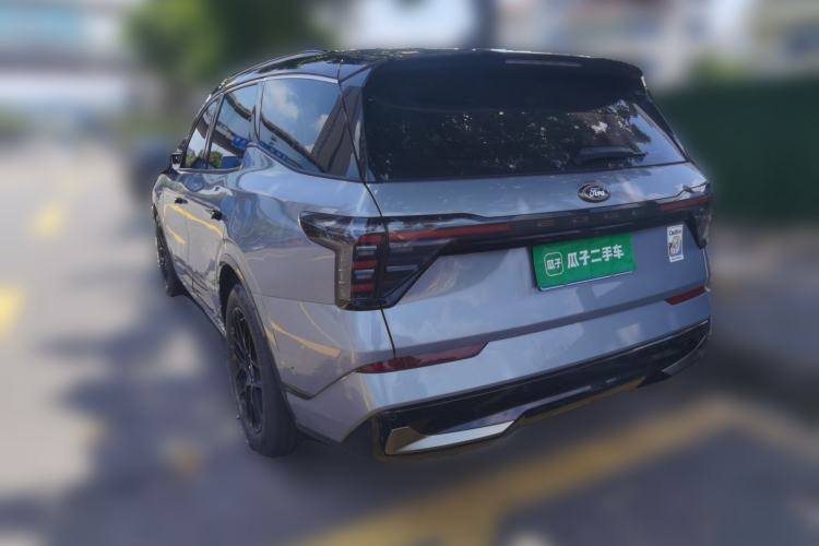Used Ford Edge 2023 Edge L 2.0T EcoBoost E-Hybrid Four-Wheel Drive Seven-Seat Supreme Model Rear Left 45 Deg