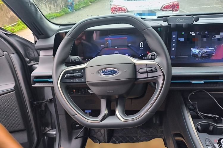 Used Ford Edge 2023 Ford Explorer L 2.0T EcoBoost E-Hybrid Two-Wheel Drive 7-Seater Luxury Model Steering Wheel