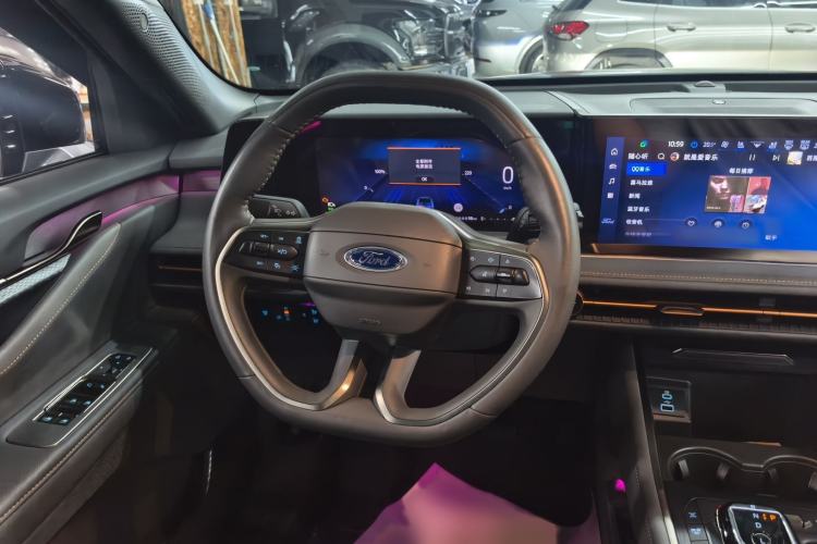 Used Ford Edge 2023 Edge L 2.0T EcoBoost E-Hybrid Four-Wheel Drive Seven-Seat Supreme Model Steering Wheel