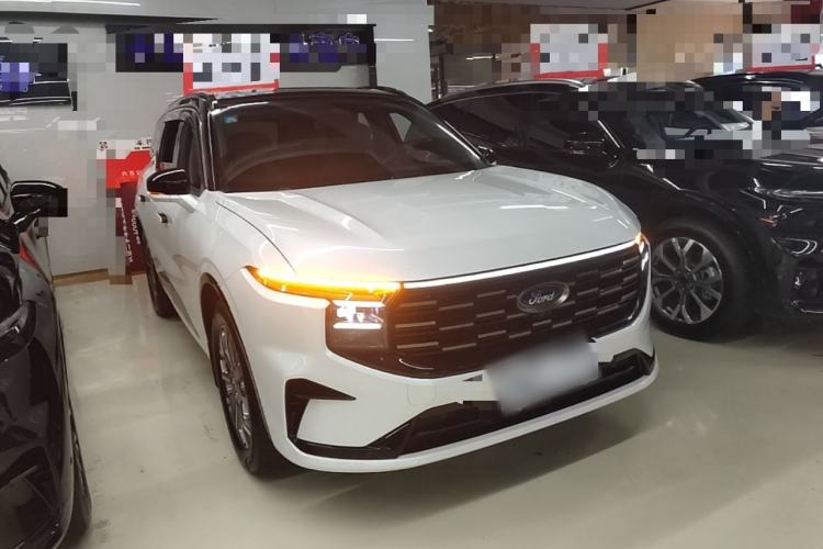 Used Ford Edge 2023 Edge L 2.0T EcoBoost E-Hybrid Four-Wheel Drive Seven-Seat Supreme Model Front Right 45 Deg
