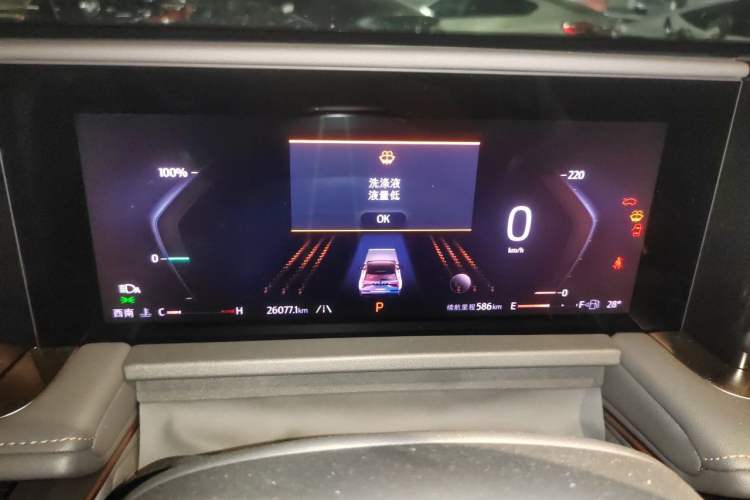 Used Ford Edge 2023 Edge L 2.0T EcoBoost E-Hybrid Four-Wheel Drive Seven-Seat Supreme Model Instrument Cluster