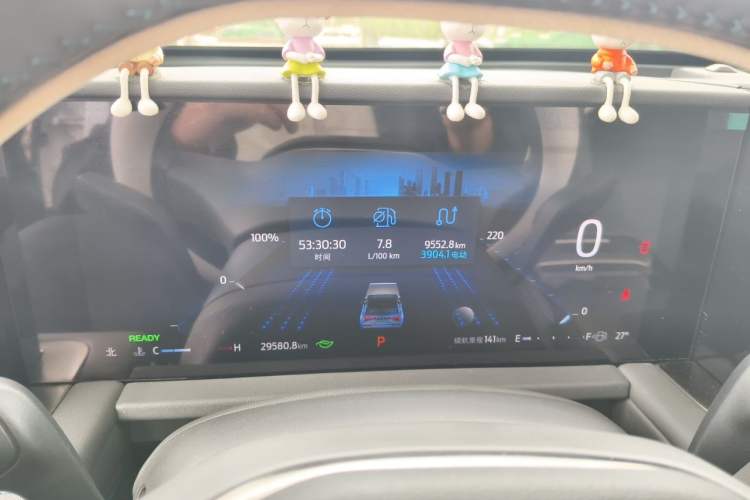 Used Ford Edge 2023 Ford Explorer L 2.0T EcoBoost E-Hybrid Two-Wheel Drive 7-Seater Luxury Model Instrument Cluster