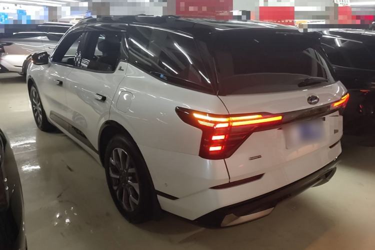 Used Ford Edge 2023 Edge L 2.0T EcoBoost E-Hybrid Four-Wheel Drive Seven-Seat Supreme Model Rear Left 45 Deg
