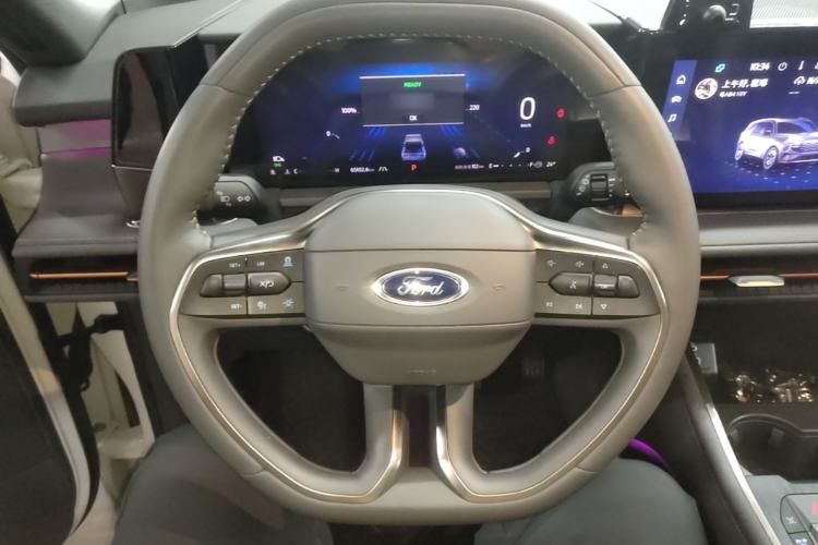 Used Ford Edge 2023 Edge L 2.0T EcoBoost E-Hybrid Four-Wheel Drive Seven-Seat Supreme Model Steering Wheel