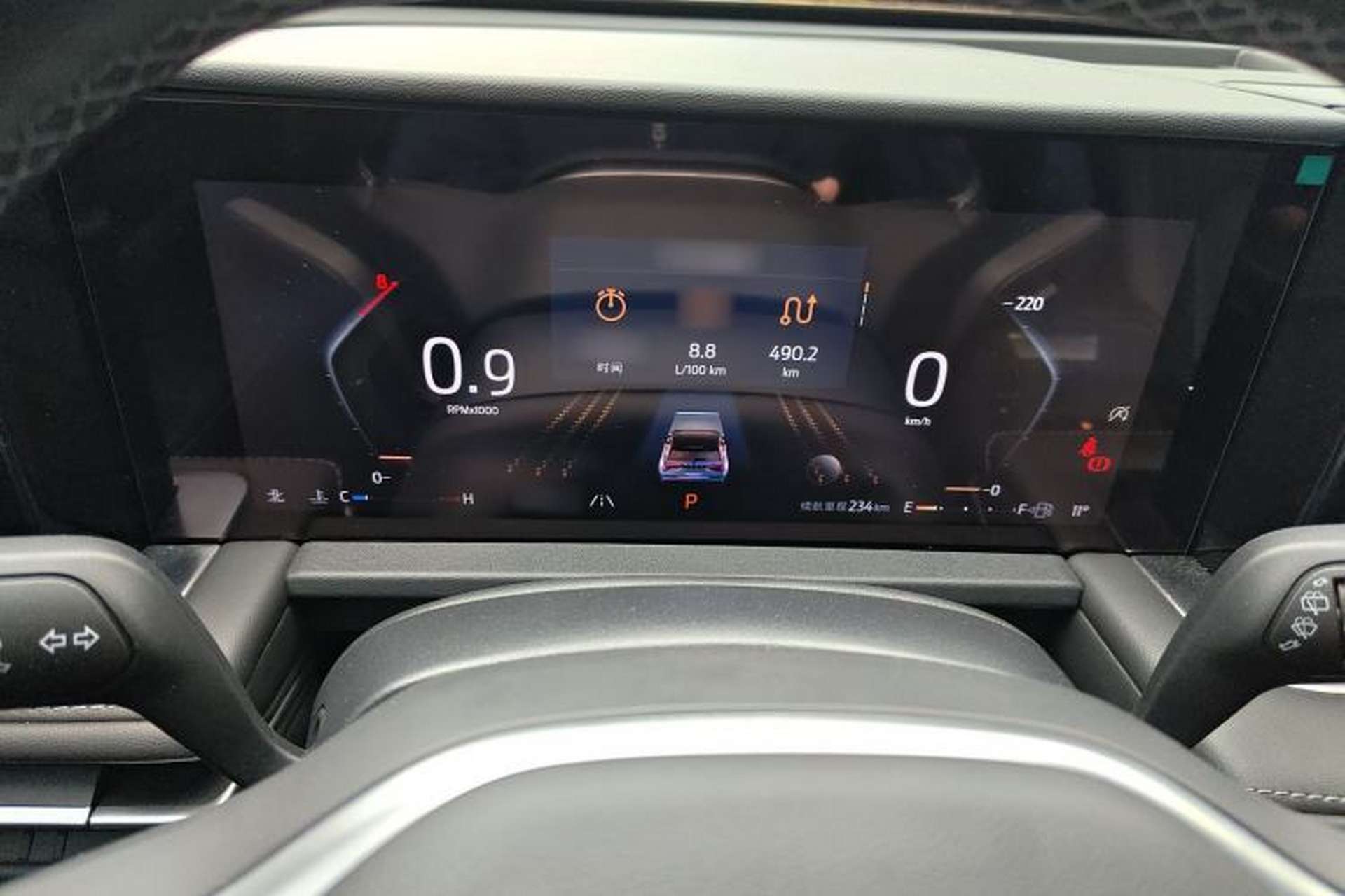 Used Ford Edge 2025 Escape L 2.0T EcoBoost Two-Wheel Drive 7-Seater Luxury Model Instrument Cluster