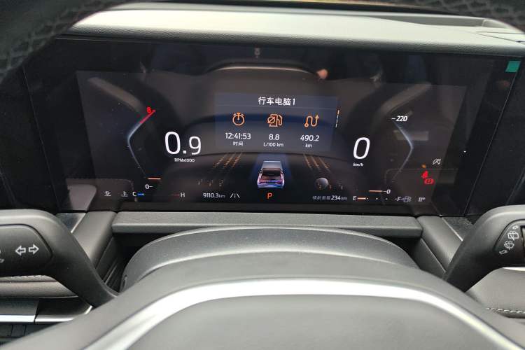 Used Ford Edge 2025 Escape L 2.0T EcoBoost Two-Wheel Drive 7-Seater Luxury Model Instrument Cluster