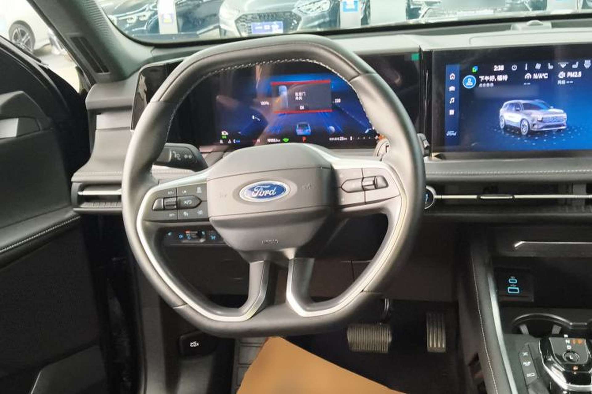 Used Ford Edge 2025 Ford Explorer L 2.0T EcoBoost E-Hybrid Two-Wheel Drive 7-Seater Luxury Model Steering Wheel