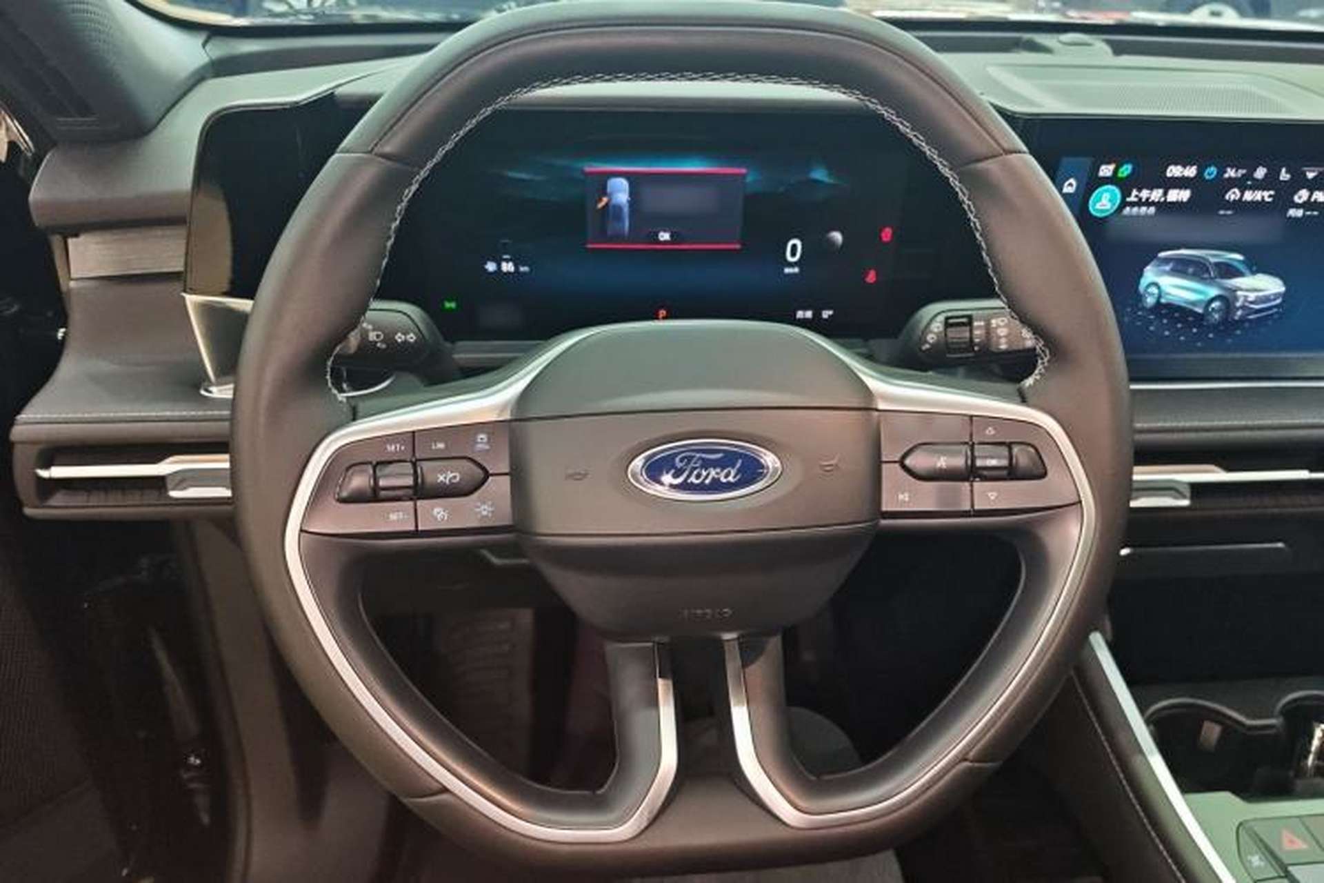 Used Ford Edge 2025 Ford Explorer L 2.0T EcoBoost E-Hybrid Two-Wheel Drive 7-Seater Luxury Model Steering Wheel