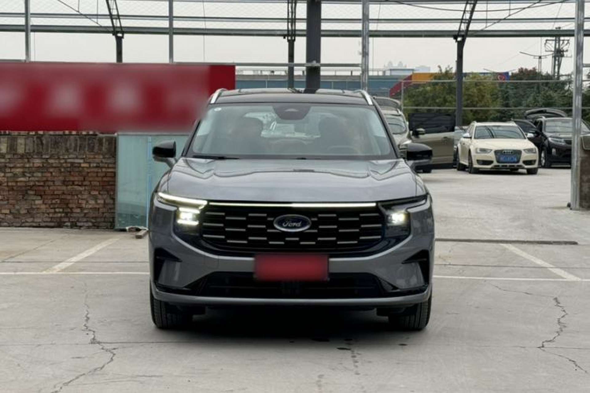 Used Ford Edge 2025 Ford Explorer L 2.0T EcoBoost E-Hybrid Four-Wheel-Drive 7-Seater Supreme Model Exterior 1