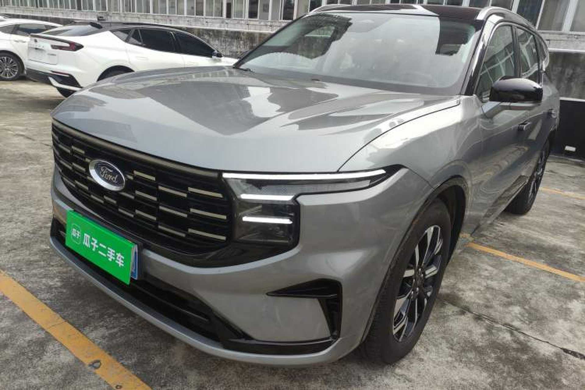Used Ford Edge 2025 Ford Explorer L 2.0T EcoBoost E-Hybrid Four-Wheel-Drive 7-Seater Supreme Model Front Left 45 Deg