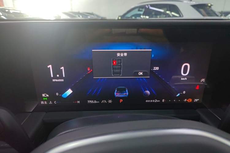 Used Ford Edge 2025 Escape L 2.0T EcoBoost Two-Wheel Drive 7-Seater Luxury Model Instrument Cluster
