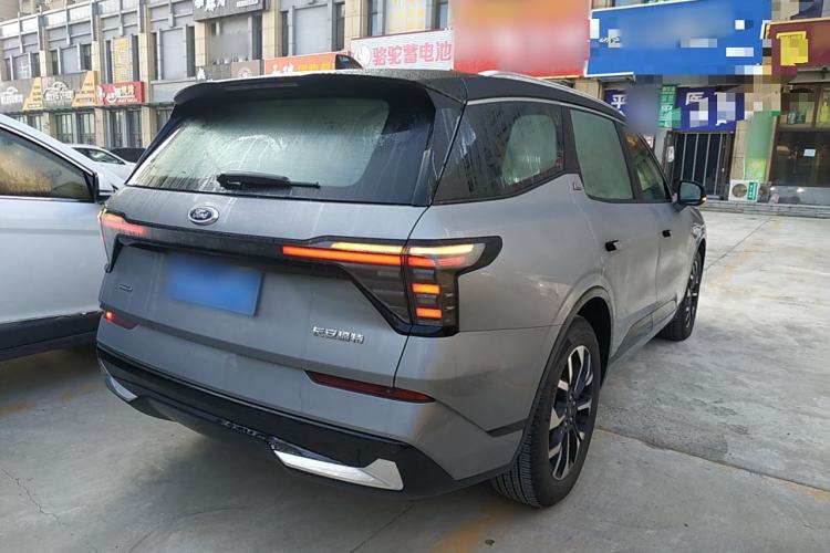 Used Ford Edge 2025 Ford Explorer L 2.0T EcoBoost E-Hybrid Four-Wheel-Drive 7-Seater Supreme Model Rear Right 45 Deg
