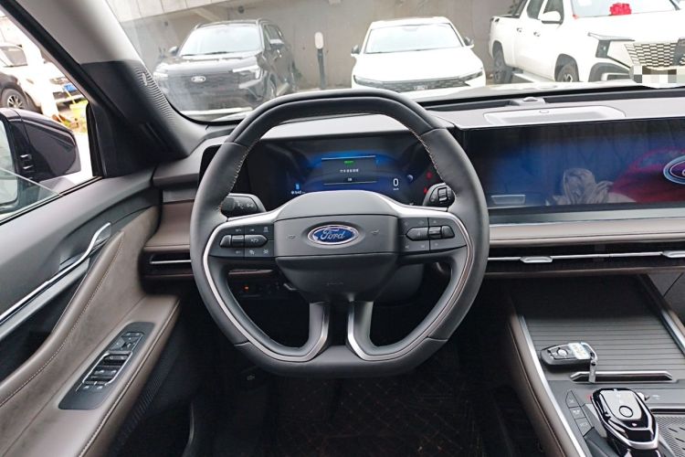 Used Ford Edge 2025 Ford Explorer L 2.0T EcoBoost E-Hybrid Four-Wheel-Drive 7-Seater Supreme Model Steering Wheel