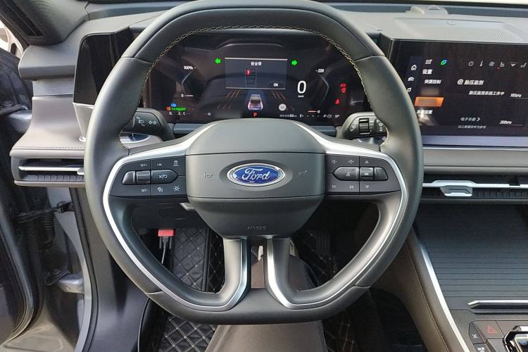 Used Ford Edge 2025 Ford Explorer L 2.0T EcoBoost E-Hybrid Four-Wheel-Drive 7-Seater Supreme Model Steering Wheel
