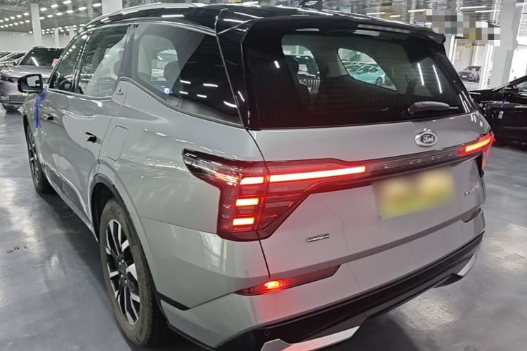 Used Ford Edge 2025 Ford Explorer L 2.0T EcoBoost E-Hybrid Four-Wheel-Drive 7-Seater Supreme Model Rear Left 45 Deg