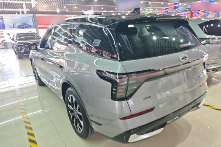 Used Ford Edge 2025 Ford Explorer L 2.0T EcoBoost E-Hybrid Four-Wheel-Drive 7-Seater Supreme Model Rear Left 45 Deg