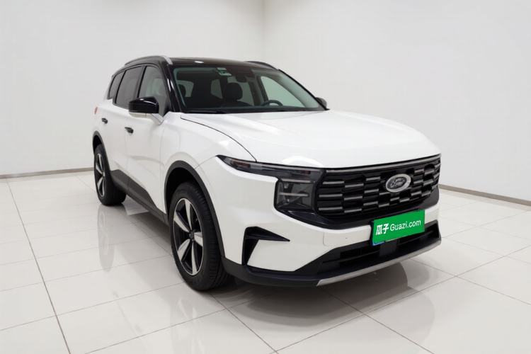 Used Ford Edge 2025 Ford Explorer L 2.0T EcoBoost E-Hybrid Two-Wheel Drive 7-Seater Luxury Model Front Right 45 Deg