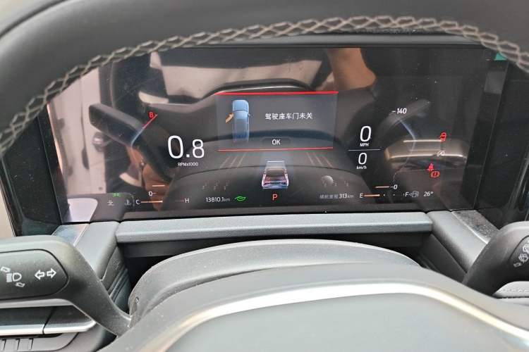 Used Ford Edge 2025 Escape L 2.0T EcoBoost Two-Wheel Drive 7-Seater Luxury Model Instrument Cluster
