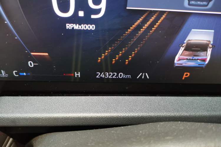 Used Ford Edge 2025 Escape L 2.0T EcoBoost Two-Wheel Drive 7-Seater Luxury Model Odometer Close Up