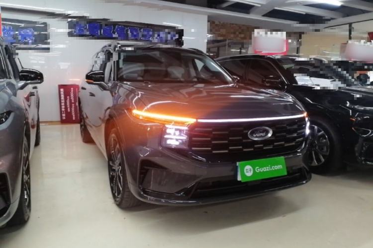 Used Ford Edge 2026 Model Explorer L 2.0T EcoBoost E Hybrid Four-Wheel Drive Seven-Seat Flagship Front Right 45 Deg