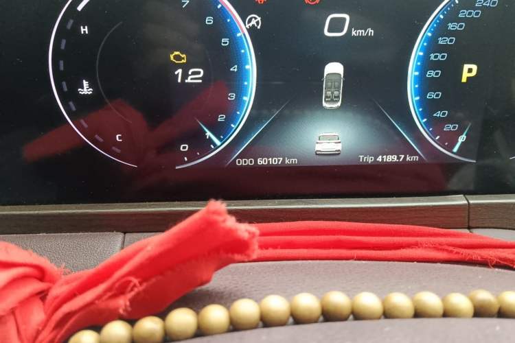 Used Ford Equator 2021 EcoBoost 225 Premier 7-Seater (2/2/3) Odometer Close Up