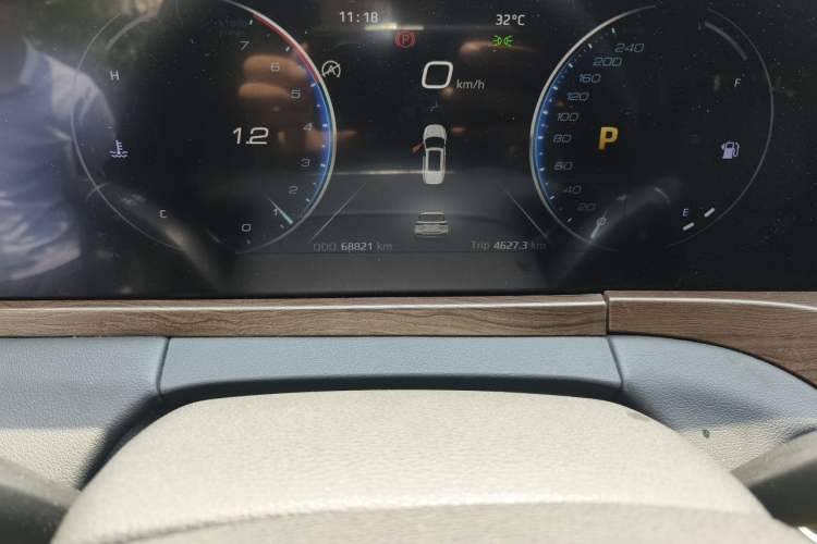Used Ford Equator 2021 EcoBoost 225 Premier 7-Seater Odometer Close Up