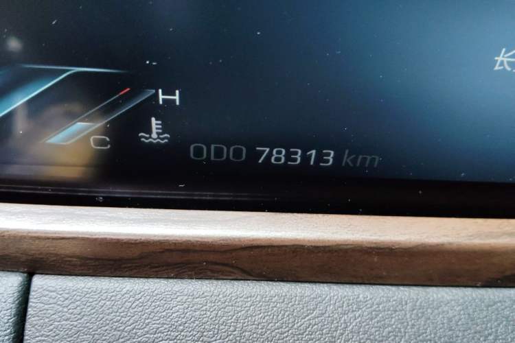 Used Ford Equator 2021 EcoBoost 225 Premier PLUS 6-Seater Odometer Close Up