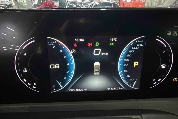 Used Ford Equator 2021 EcoBoost 225 Platinum Edition 5-Seater Odometer Close Up