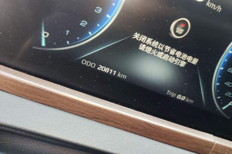 Used Ford Equator 2021 EcoBoost 225 Premier 7-Seater (2/2/3) Odometer Close Up