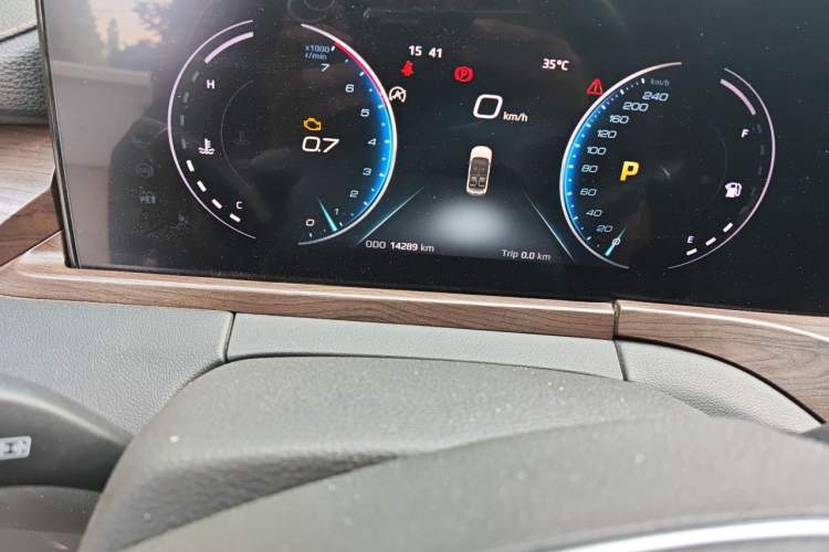 Used Ford Equator 2021 EcoBoost 225 Premier 6-Seater Odometer Close Up